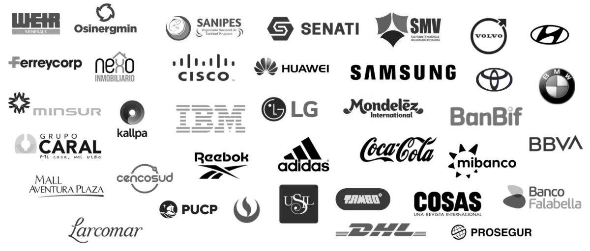 Logos de clientes de Touch Data
