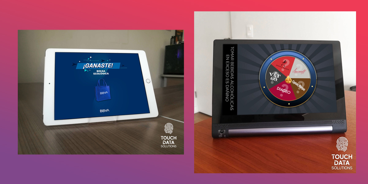 Juegos de premios en iPad y tablet para activaciones de marca
